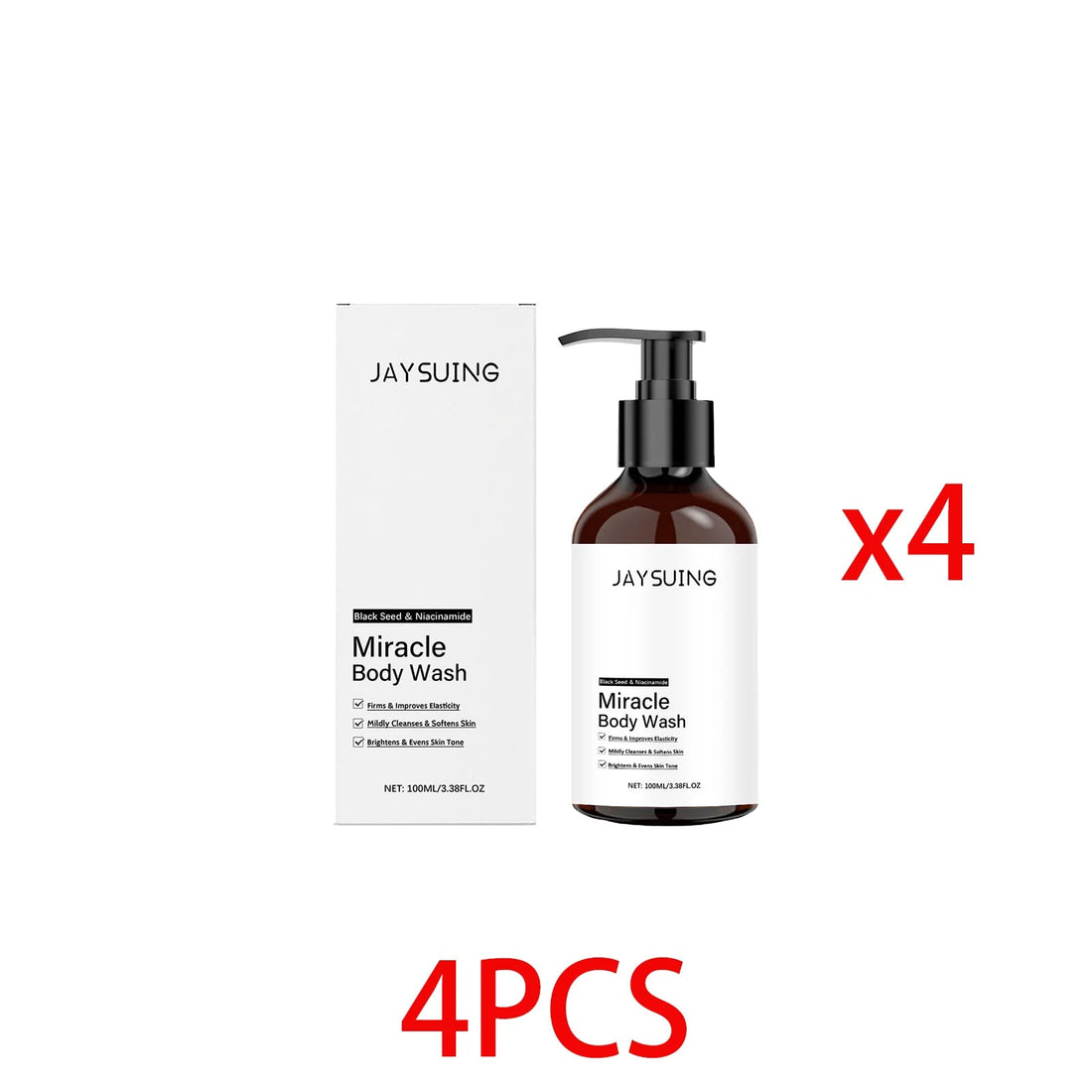 Niacinamide Shower Gel White Skin Smoothing Daily Cleansing Remove Dirt Rich Foam Lasting Hydrate Refresh Body Wash Skin Care Halalzen