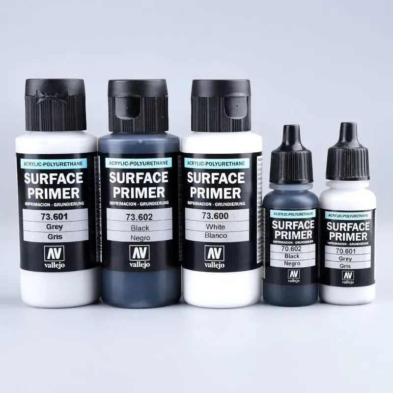 Spanish AV Vallejo Eco Water-Based Acrylic Paint 70600-73602 Surface Primer 17-60ml Model Miniature Painting Hobby Art Supplies