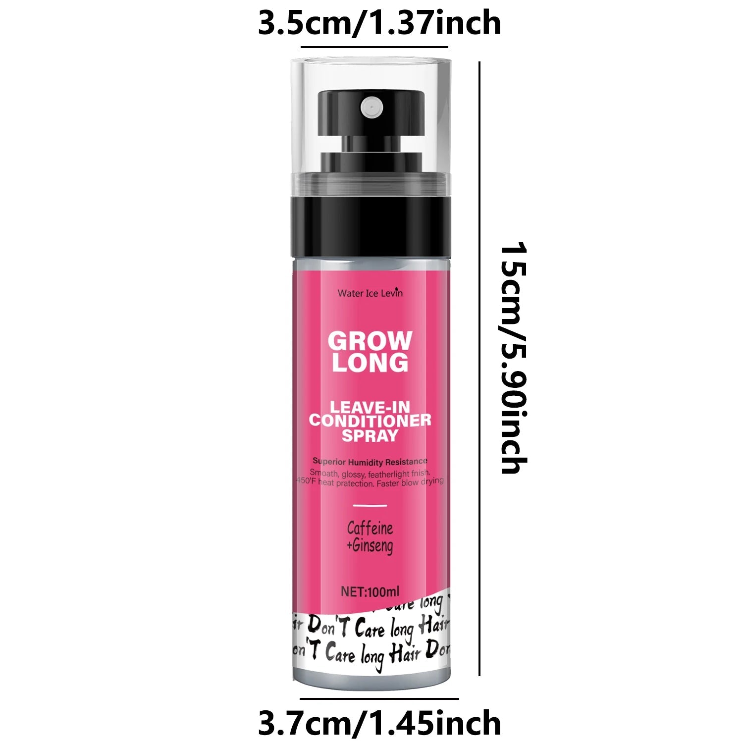 No-Wash Conditioner Spray - Moisturizing, Oil-Controlling, No-Wash Dry Hair Care, Suitable for All Hair Types, Hair Care Essentials for Men and Women Halalzen