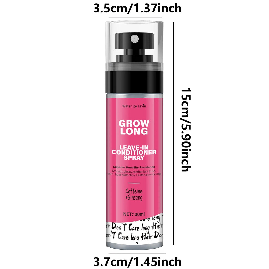 No-Wash Conditioner Spray - Moisturizing, Oil-Controlling, No-Wash Dry Hair Care, Suitable for All Hair Types, Hair Care Essentials for Men and Women Halalzen