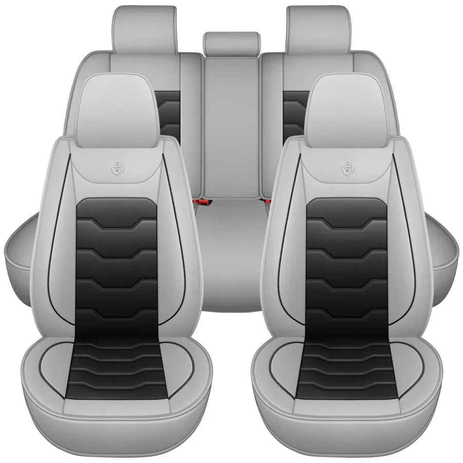 Full car 5-seat set car seat cover, suitable for Toyota Corolla 1997-2006, waterproof PU leather, full-surround protection desig