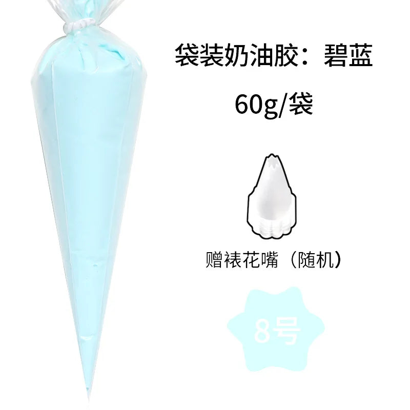 60g Imitation Cream Glue Charms Handmade Whipped Phone Case Decoden Shaker Jewelry Tools Tools Professional