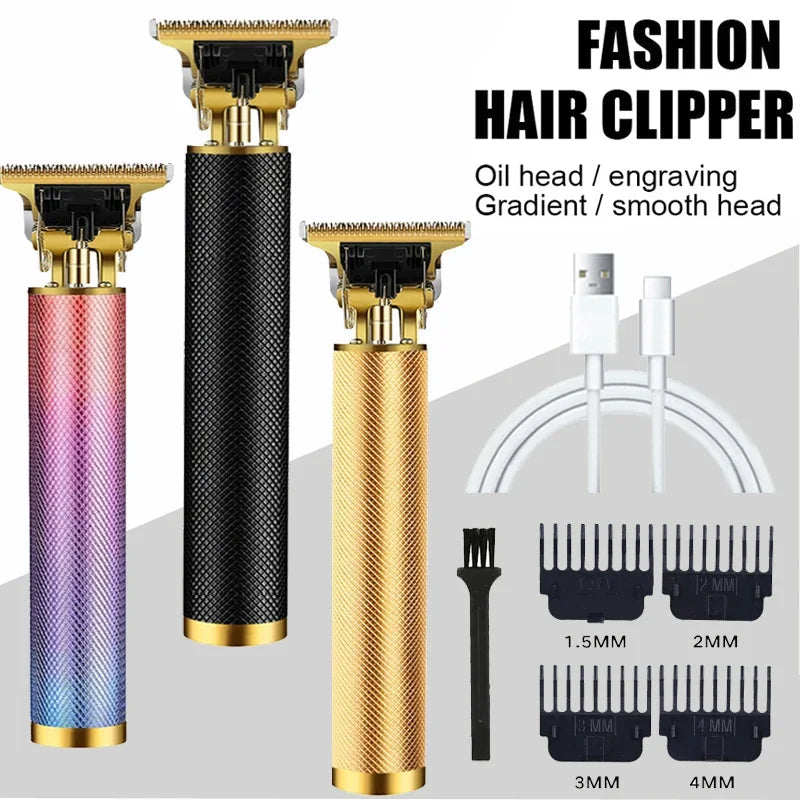 Cordless Mens Hair Trimmer Hair Clippers For Men Professional Beard Trimmer Kits Electric Shavers Hair Cutting Machine Barber Halalzen
