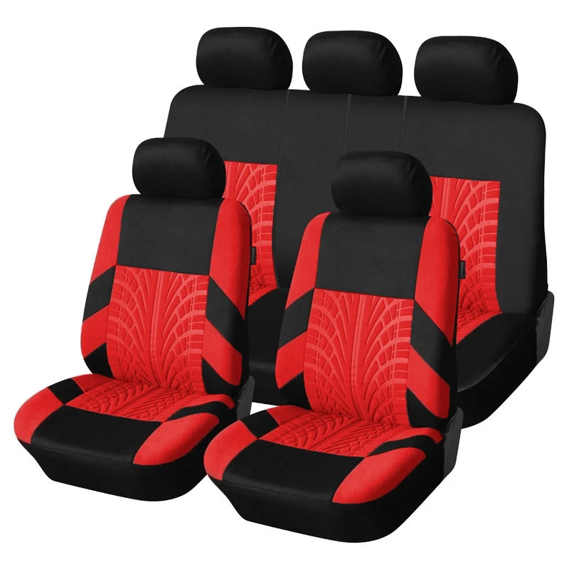 Brand Embroidery Car Seat Covers Set Car Organizer Universal
