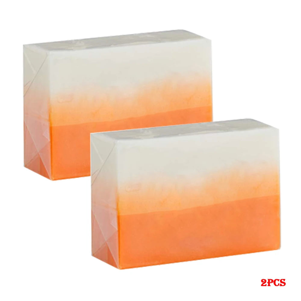 1/2/4/6Pcs 100gKojic Acid  Whitening Soap, Glutathione Skin Lightening, Anti-aging & Moisturizing Handmade Soap for Face & Body