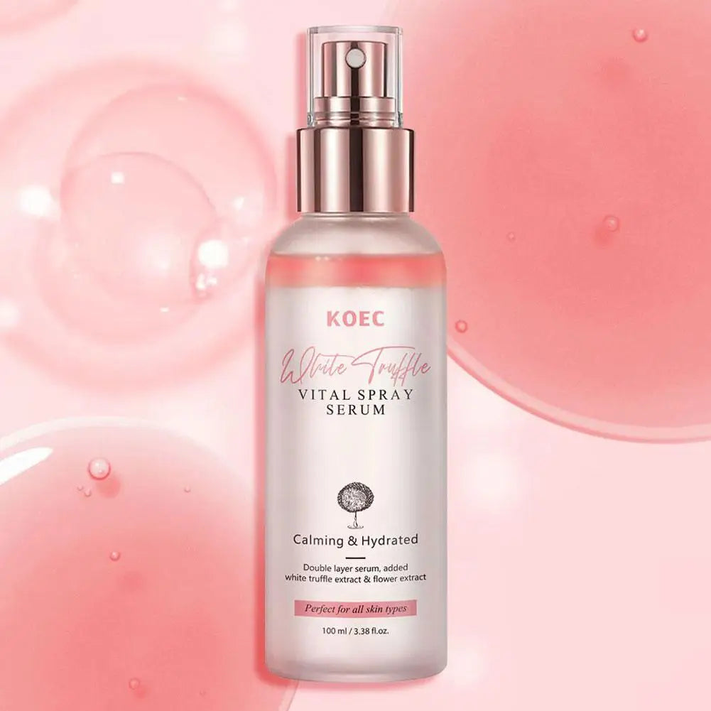 Korean KOEC White Truffle Extract\Vitamin E Facial Serum Spray White Truffle First Spray Serum Antioxidant Glowing Facial Serum