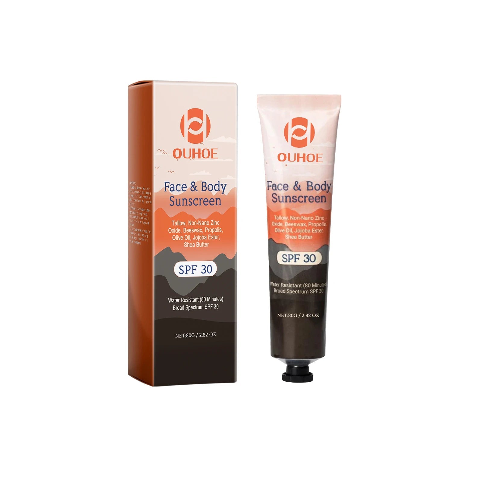 Facial Body Sunscreen UV Protection Waterproof Oil Control Sunblock Moisturizing Brightening Refresh Summer Anti Sunburn Spf30+ Halalzen