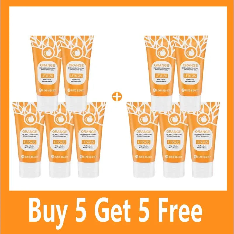 Facial Exfoliate Gel For Deep Moisturizing Pore Cleansing Gentle Facial Scrub Body Cleansing Gel Dead Skin Remover