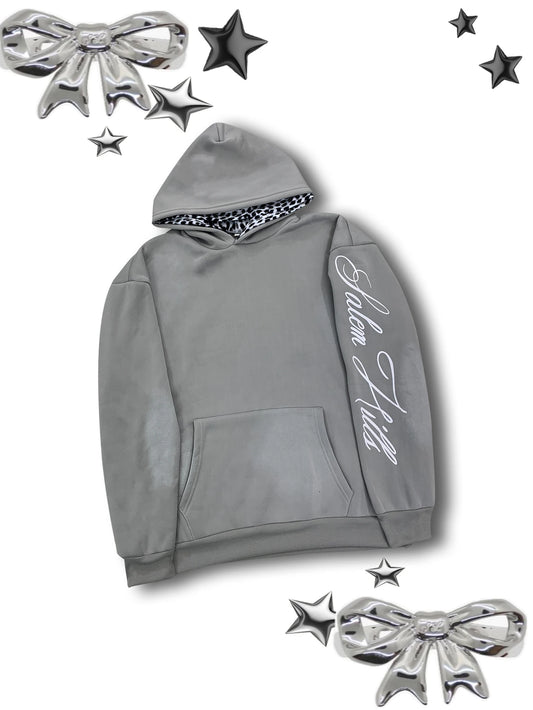 European and American autumn and winter long sleeved hooded sweatshirt, punk printed jacket, y2k street trend ins