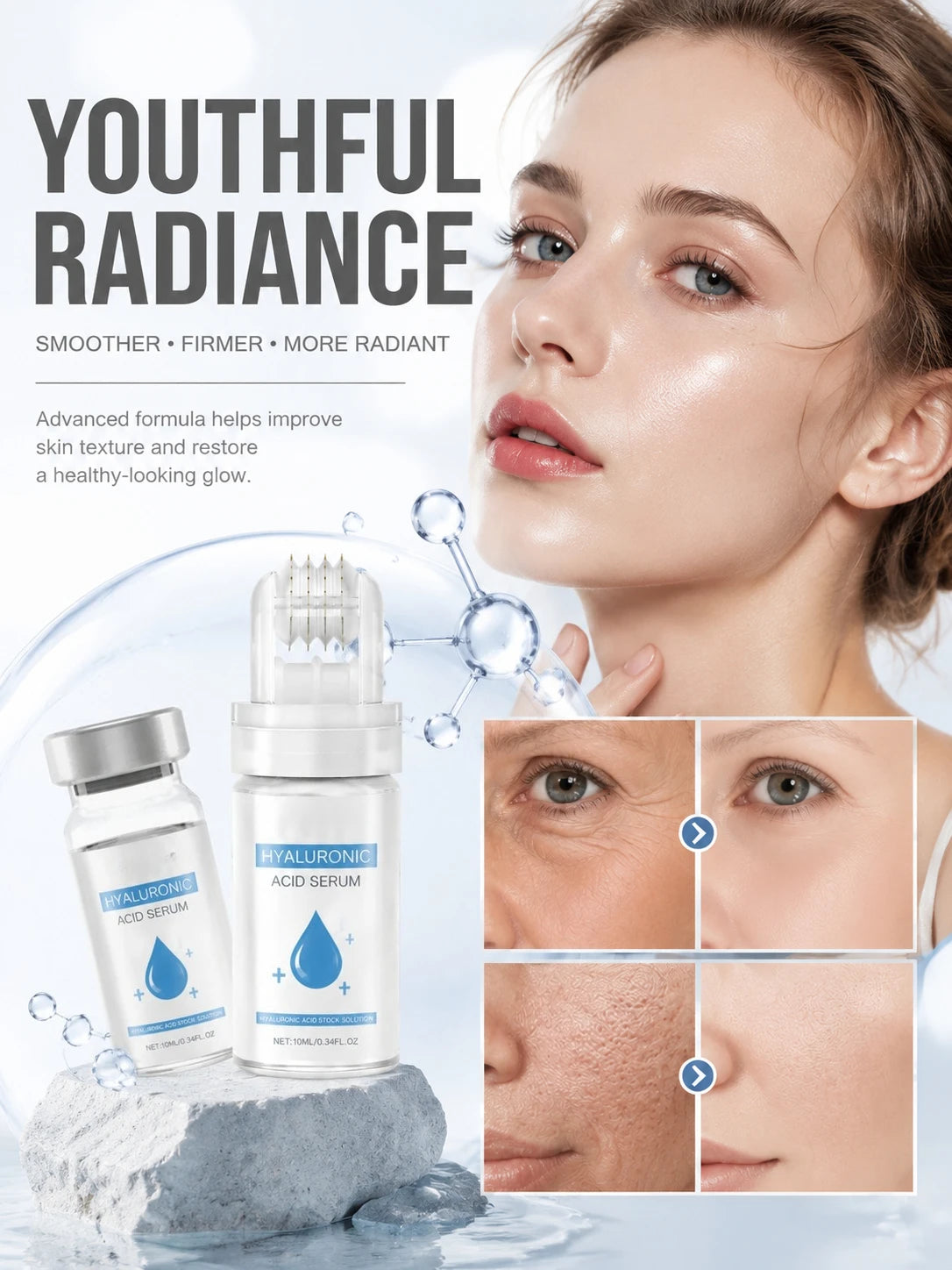Hot Sale Home Use 0.3MM Facial Care Set Easy To Operate Suitable For Daily Facial Use