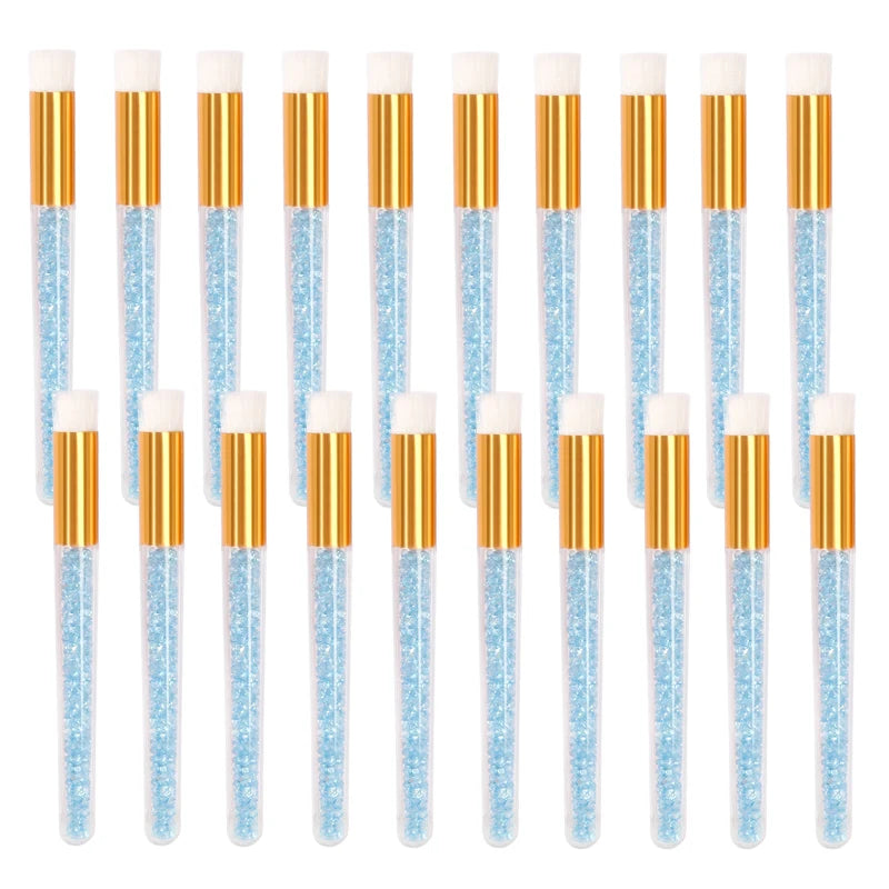 10/20pc Eyelash Cleaning Brush Lash Extension Applicators Shampoo Cleanser Eyebrow Nose Brushes Skin Care Cosmetics Makeup Tools Halalzen