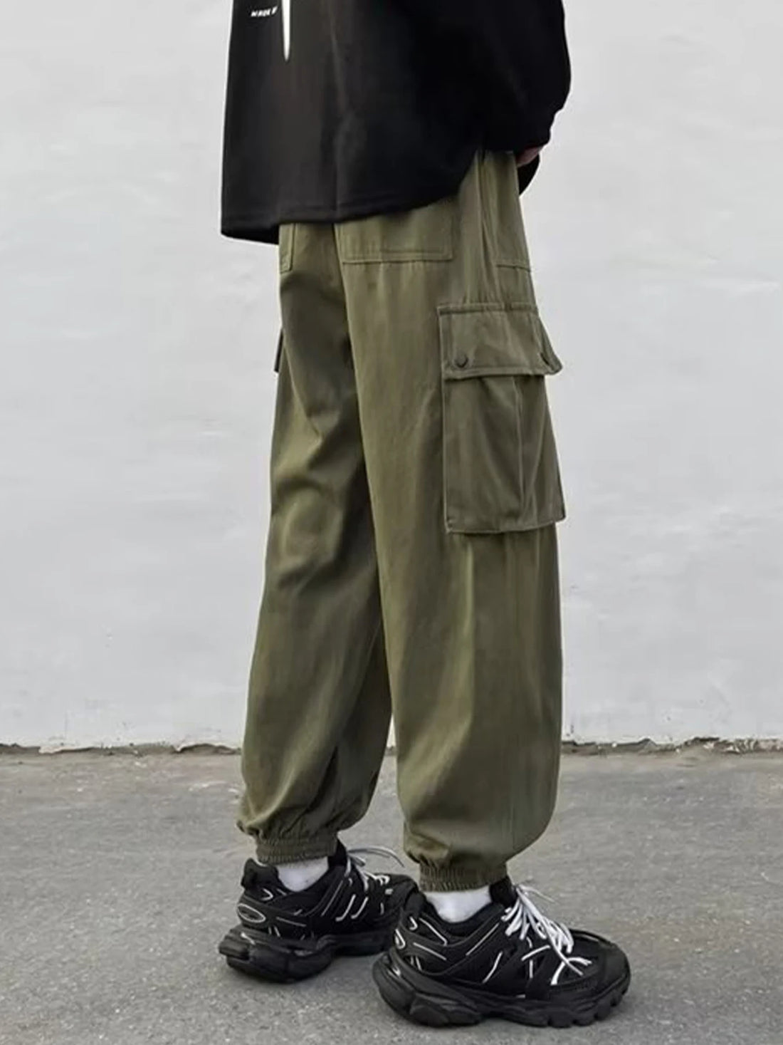 Cargo pants men's underpants underpants pant pants pants large ankle bottom pants work easy pants work fit pantsSummer andWinter