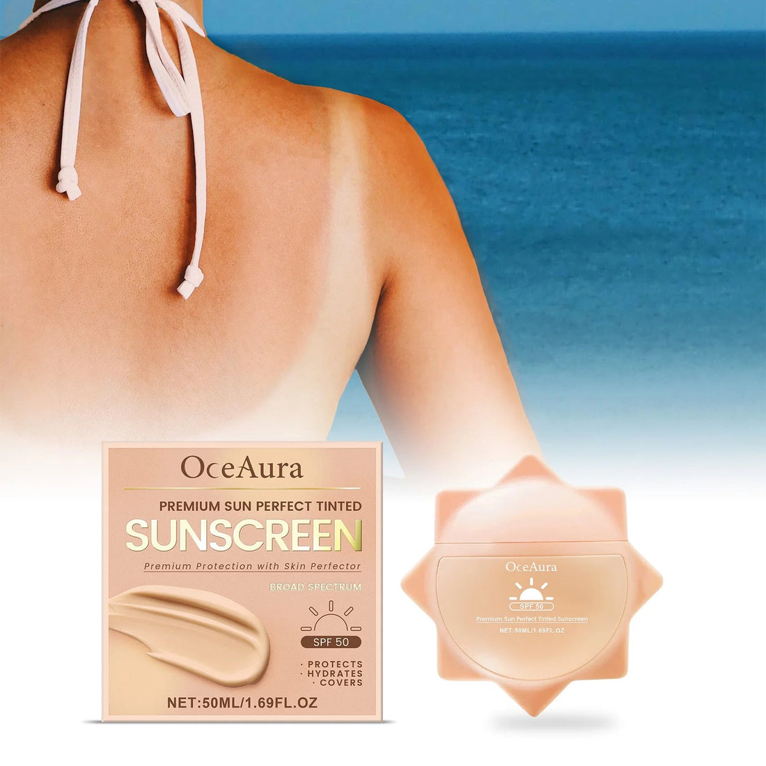 Sunscreen For Face Whole Body SPF 50+ UV Resistant Skin Protection Anti Sunburn Oil Control Moisturizing Sun Isolation Cream Halalzen