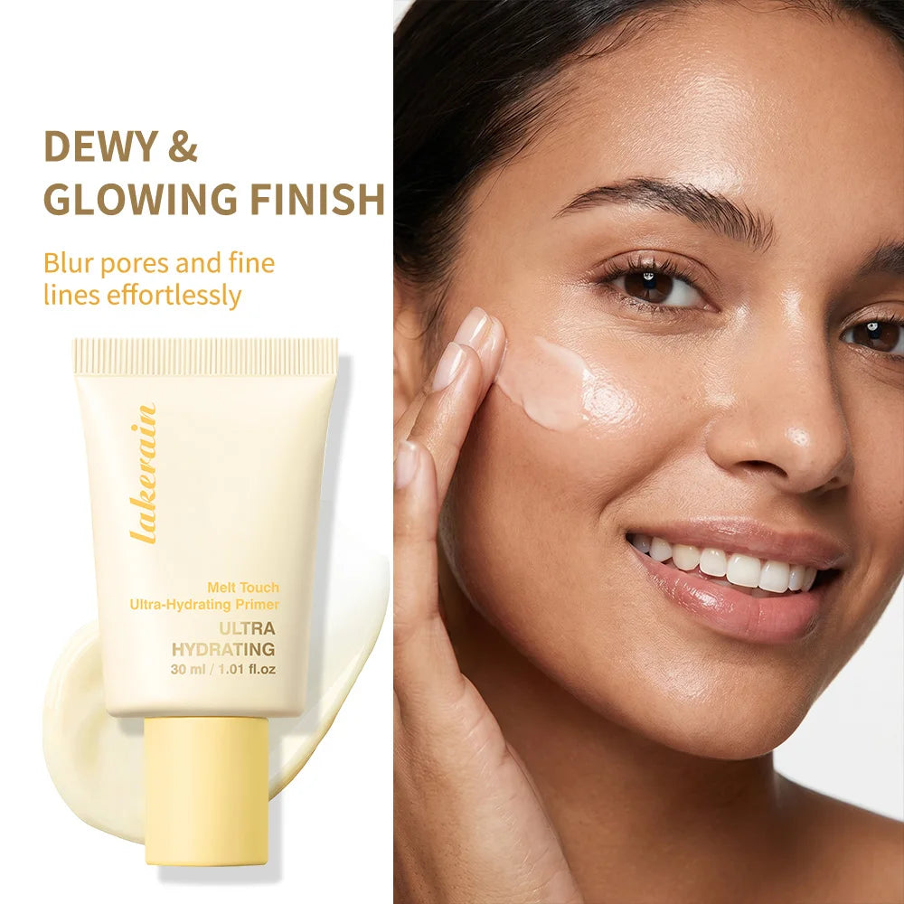 DANCHEL Butter Hydrating Primer Melting Texture Long‑last Moisture Blur Pores Nourishing Base For Dry Combination Skin