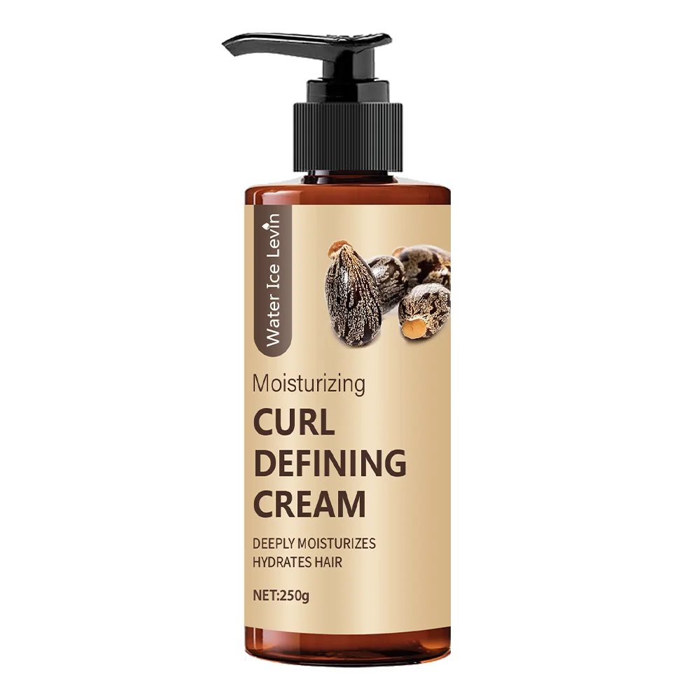 Black Perm, Latin Curls, Braids, Curly Hair Styling Cream, Natural Fluffy and Long-Lasting Style for Hair, Moisturizing and Moisturizing, Suitable for Wavy and Curly Hair, Protecting Hair Halalzen