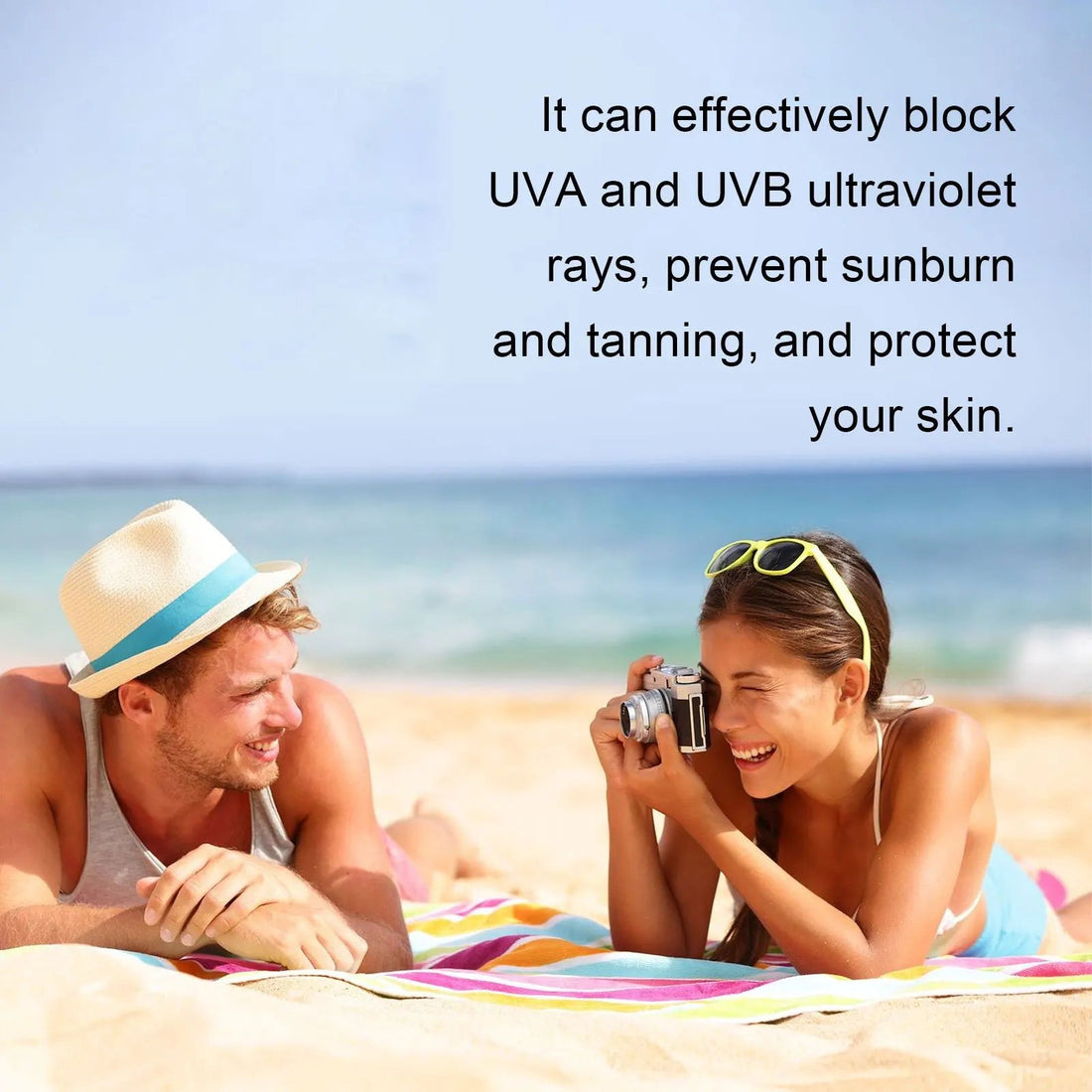 Sunscreen Lotion UV Protective Oil-Control Refreshing Skin Moisturizing Sun Isolate Makeup Hyaluronic Acid Concealer Sun Cream Halalzen