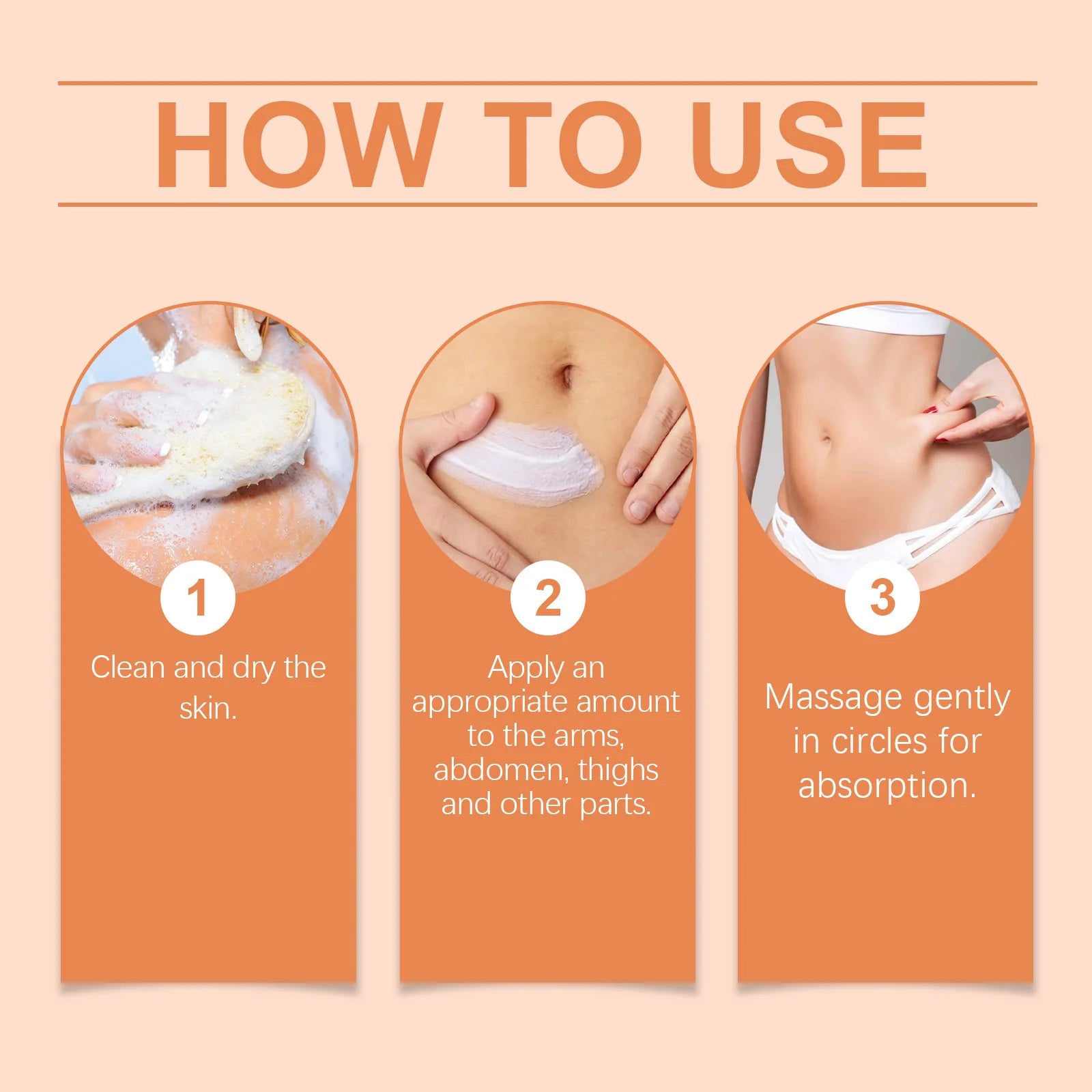Firming Cream Gently Hydrates Improves Skin Texture Firming Elastic Detoxify Health Lose Weight Fat Burning Body Slimming Cream