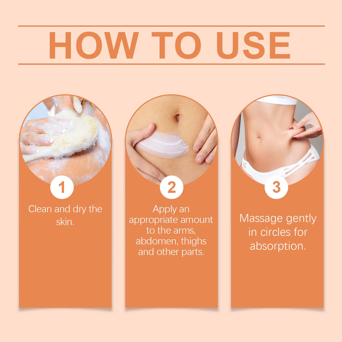 Firming Cream Gently Hydrates Improves Skin Texture Firming Elastic Detoxify Health Lose Weight Fat Burning Body Slimming Cream