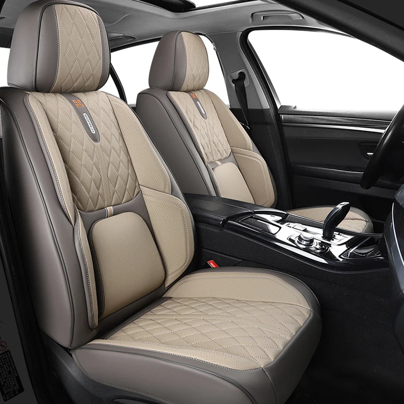 Front seat protectors, breathable and comfortable car seat cushions, suitable for all models with split seats
