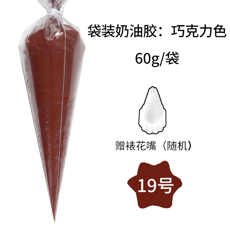 60g Imitation Cream Glue Charms Handmade Whipped Phone Case Decoden Shaker Jewelry Tools Tools Professional
