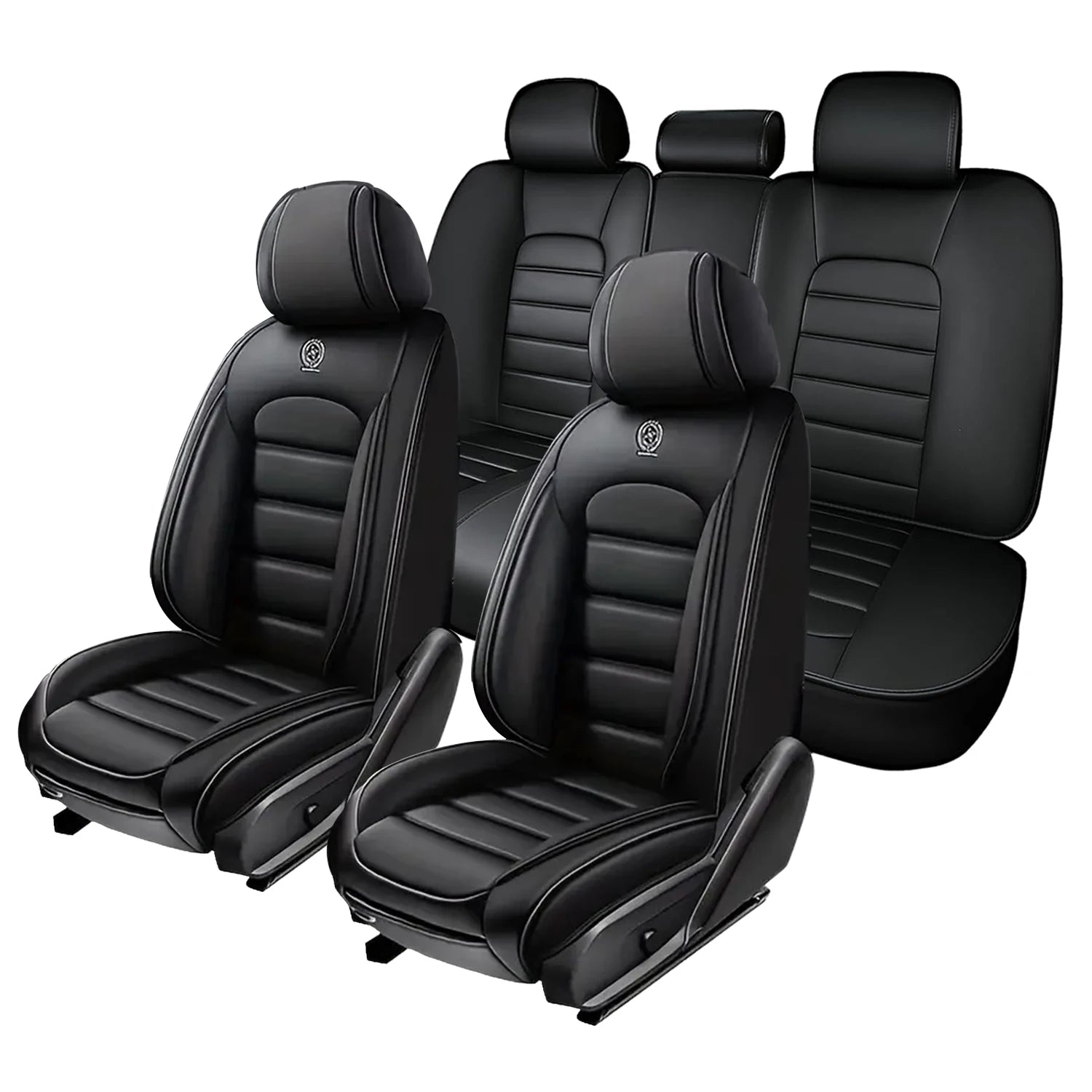 Car interior set: car seat cover, suitable for BUICK LACROSSE 2010-2016, waterproof PU leather, easy to clean, easy to install