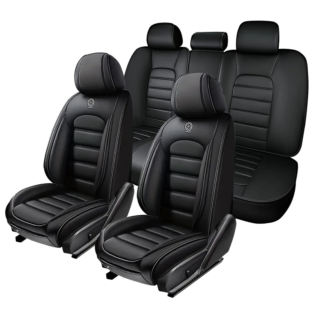 Car interior set: car seat cover, suitable for BUICK LACROSSE 2010-2016, waterproof PU leather, easy to clean, easy to install