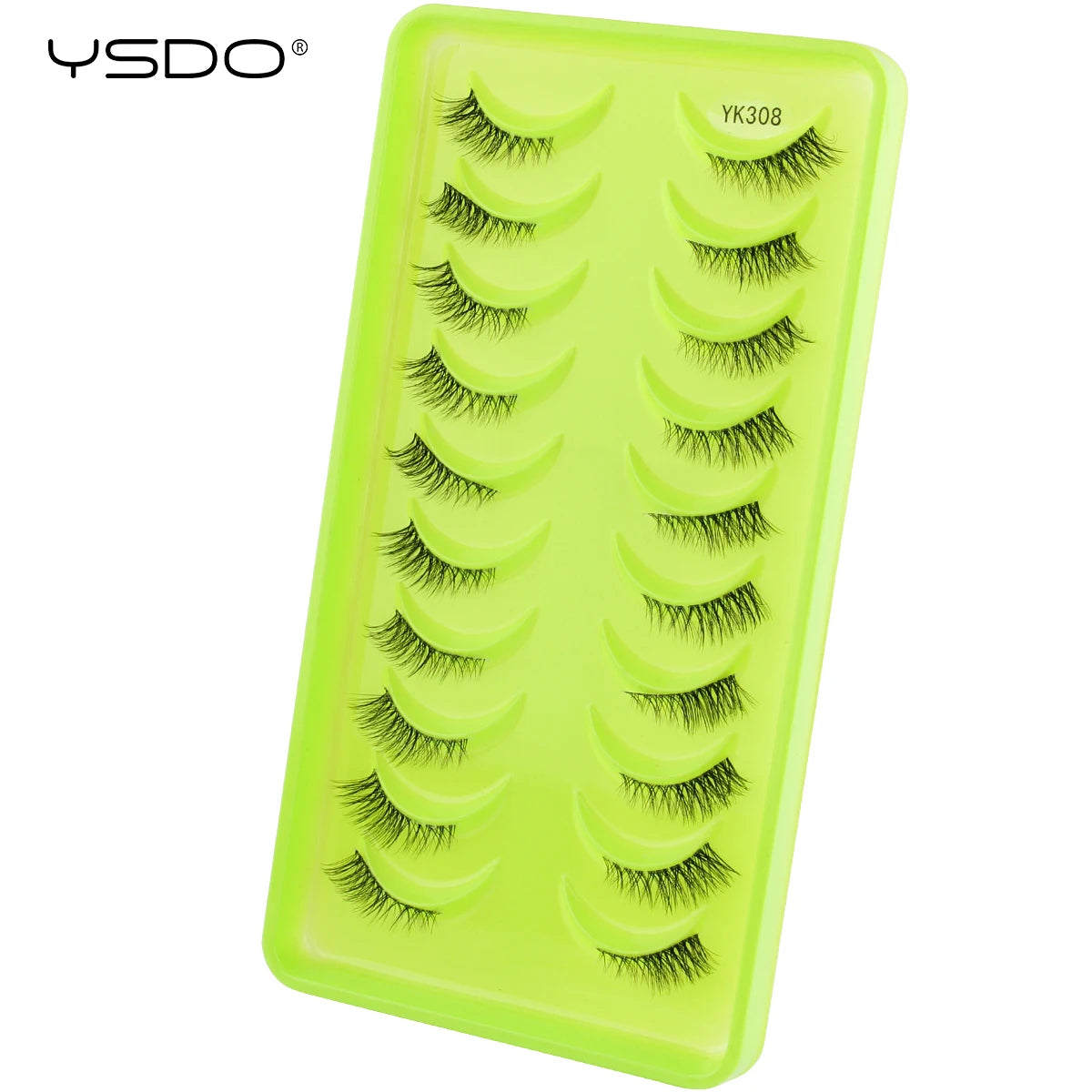 YSDO Half Eyelashes 3/10 pairs Natural Full False Eyelashes 3d Lashes  Cat Eye Fake Eyelashes Extension Faux Cils Makeup Tools Halalzen