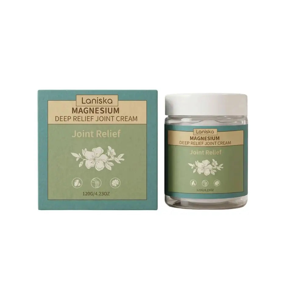 Magnesium Soothing Body Cream - Relieves Tension & Muscle Discomfort, Deep Moisturizing Joint Relief Cream for All Skin Types