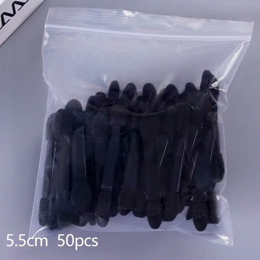 10/30/300pcs Double Ended Eyeshadow Brush Eyeshadow Applicators 6.2cm Makeup Sponge Brushes For Women Cosmetic Beauty Tool Halalzen