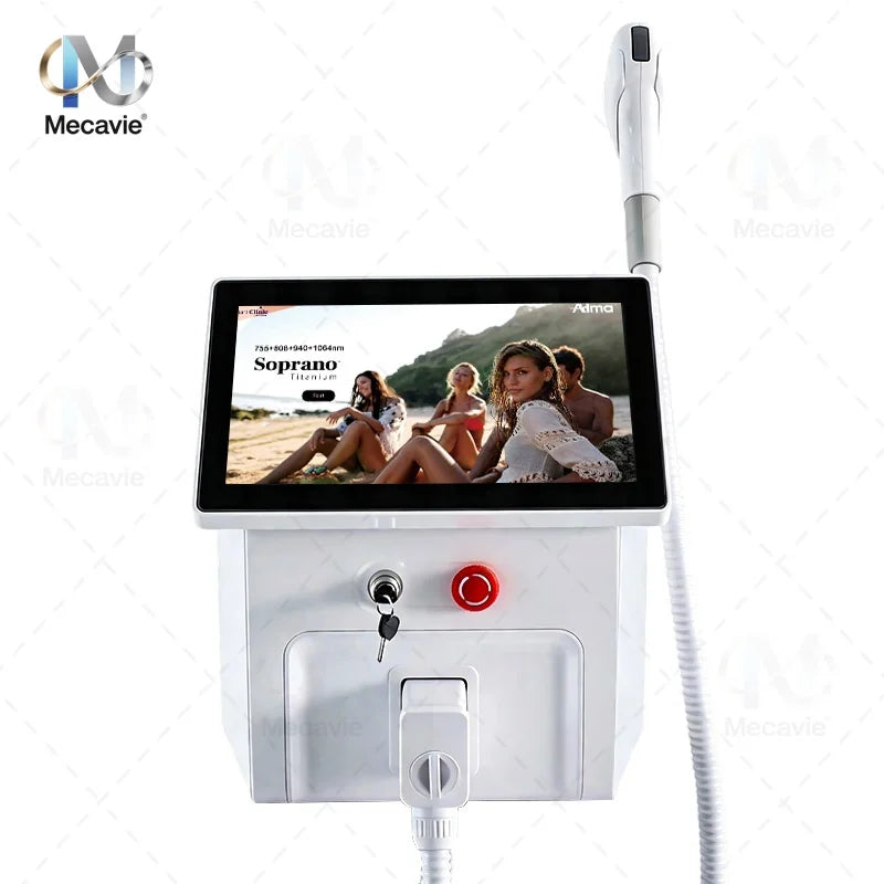 Professional ISO 5000W Diode Laser Hair Removal Machine. 5-Wavelength FAC Tech. Painless Ice Cooling. Customized Beauty Fashion