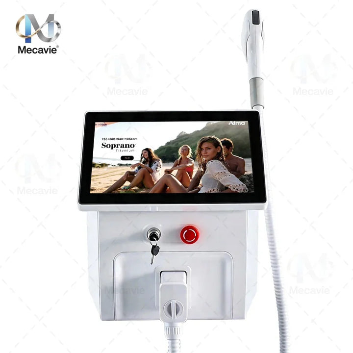 Professional ISO 5000W Diode Laser Hair Removal Machine. 5-Wavelength FAC Tech. Painless Ice Cooling. Customized Beauty Fashion