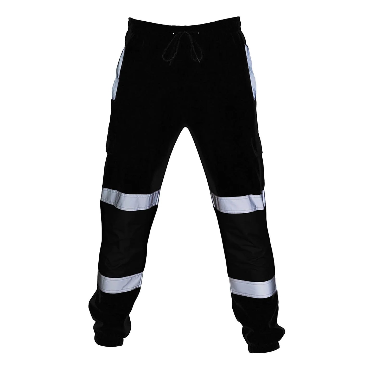 Reflective Stripes Strips Pants Men Work Trousers Hi Vis Pants High Visibility Work Wear Pants Road Construction Safety Trousers
