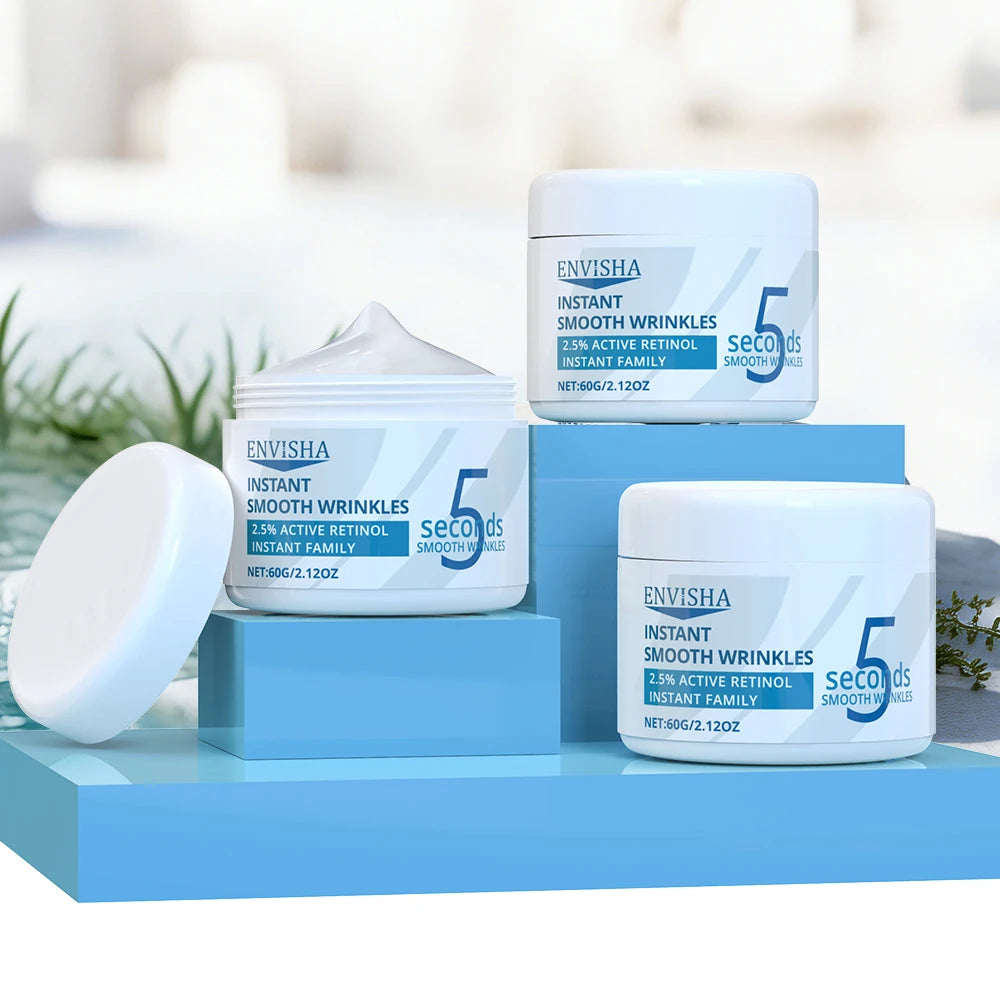 ENVISHA Retinol Cream Instant Firming Face Skin Smoothing Moisturizing Care Lifting Fade Fine Lines Improve Dullness Brightening