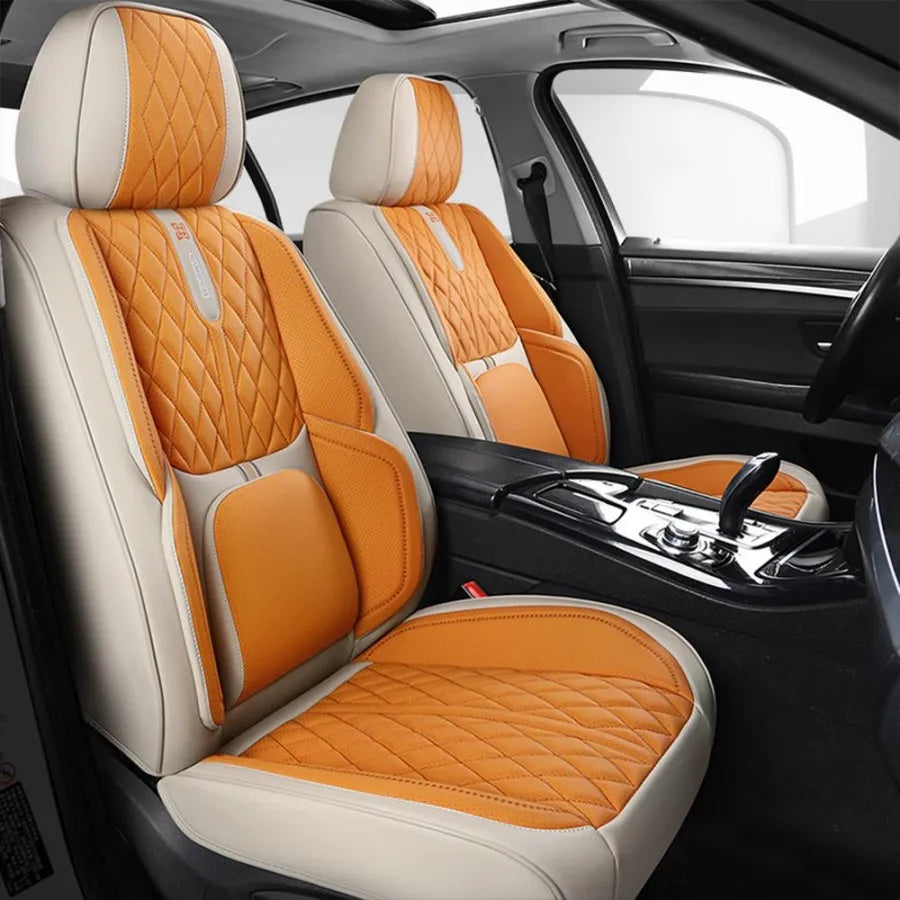 Front seat protectors, breathable and comfortable car seat cushions, suitable for all models with split seats