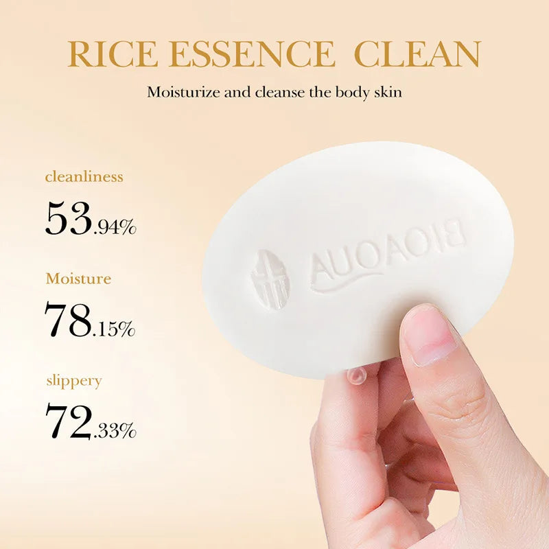 Rice Soap Kojie Handmade Body Cleansing Gift Sunscreen Stick Care Foot Shampoo Whitening Lightening Sheets Foam Soaps Hands Fast Halalzen