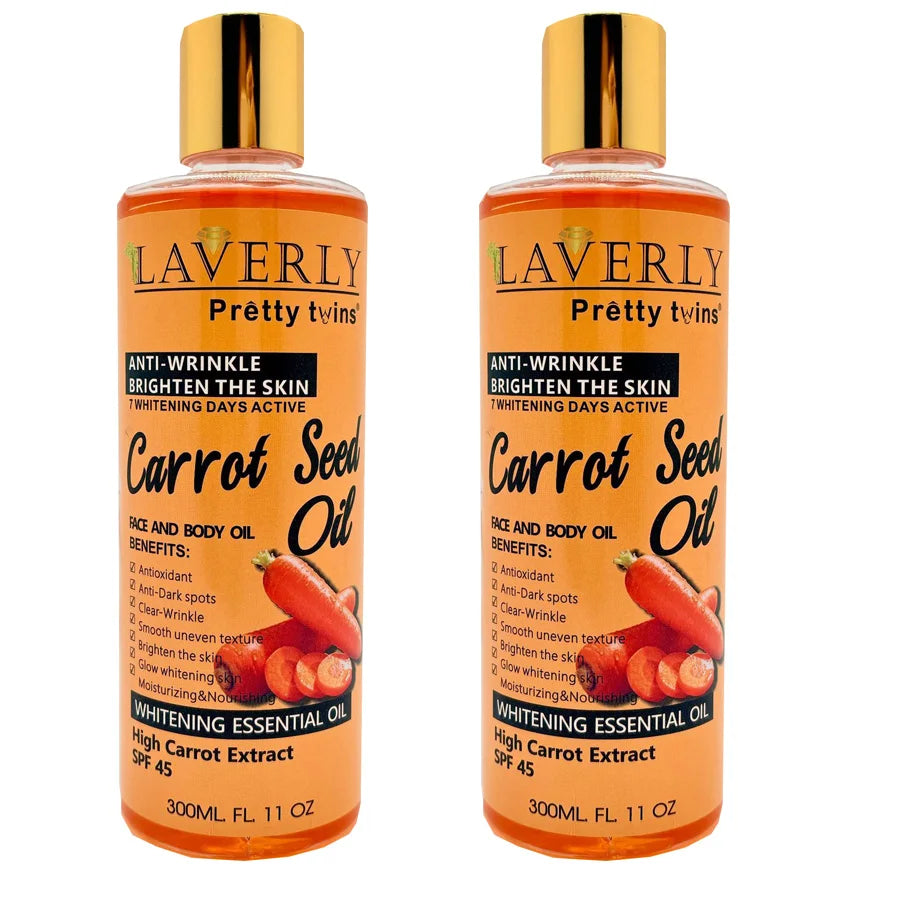 300ML CARROT B-CAROTENE BODY GEL OIL Moisturizing Essential Oil Body Oil Unisex Full Body Care Oil for Body, Face, Hand,