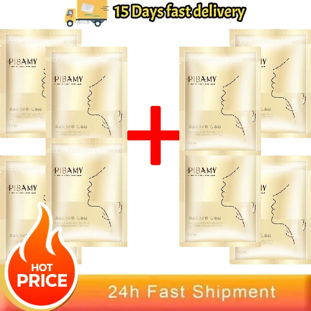 Gold Firming Neck Mask Moisturizing Anti Wrinkles Anti-aging skincare Neck Masks Beauty Necks Skin Care Products