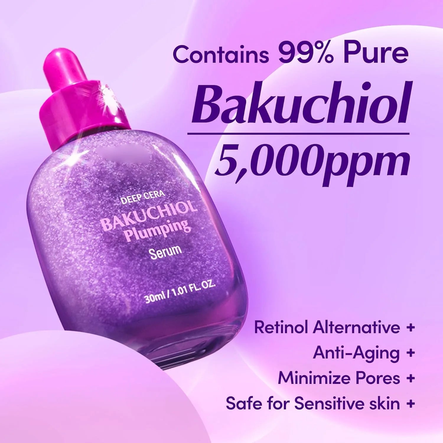 Bakuchiol & Vitamin C Serum Anti-Aging &Brightening Duo for Radiant, Firm Skin Gentle Retinol Alternative Vitamin Glow Enhancer Halalzen