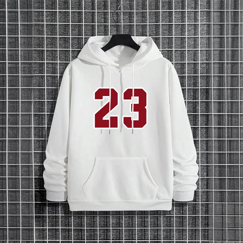 Men's Hoodie  Pullover Sweatshirt Casual Sporty Streetwear Male Hooded Top for Home Outdoor Fall Winter Outwear