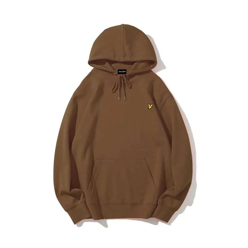 LYLE Cotton Sports Hoodie High quality Autumn Winter 2025 Eagle Logo Embroidery Daily Leisure Brand Sweatshirt for Men And Women