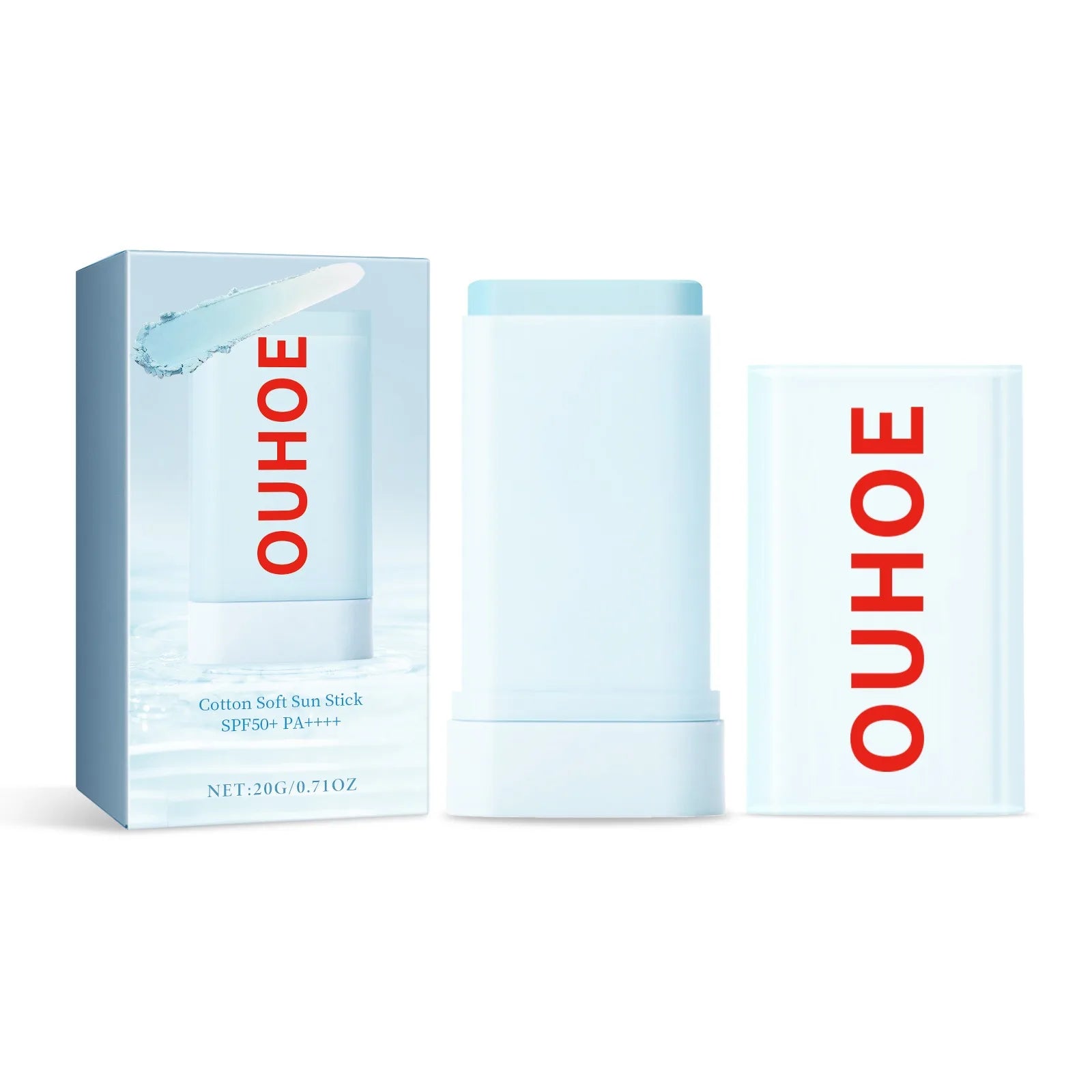 Sunscreen Stick Matte Sun Stick Refreshing Anti-UV Refreshing Oil Control Waterproof Sunscreen Moisturizing UV Protector Halalzen