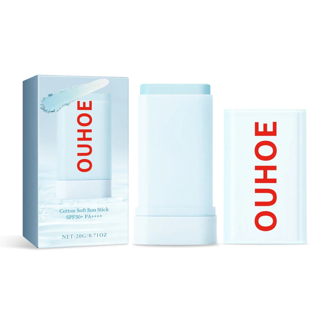 Sunscreen Stick Matte Sun Stick Refreshing Anti-UV Refreshing Oil Control Waterproof Sunscreen Moisturizing UV Protector Halalzen