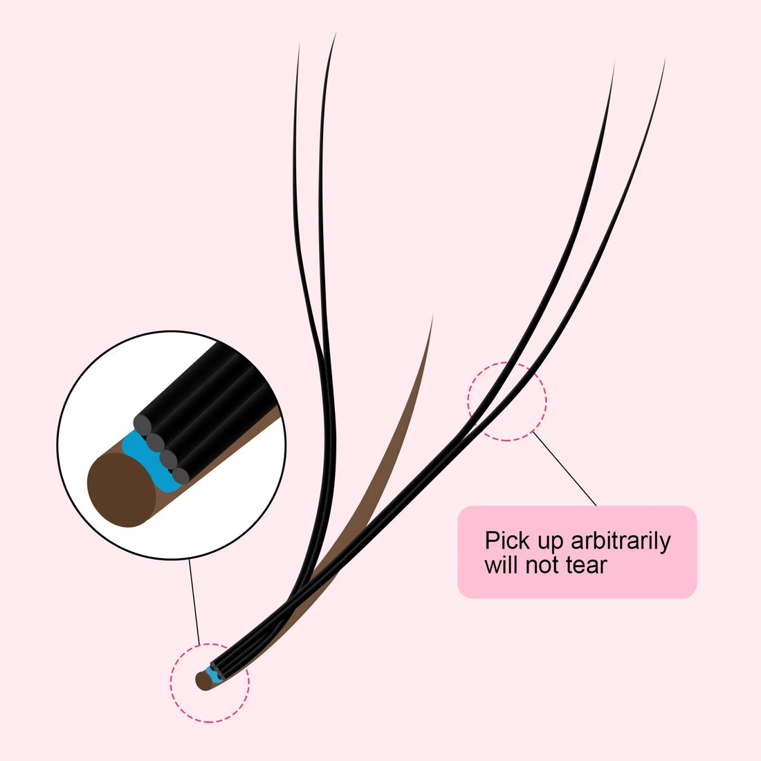 ARISON Black YY Eyelashes Extension Double Tips Lashes Cilios Y Premade Volume YY Shape EyeLash Grafting Extension Split Tip