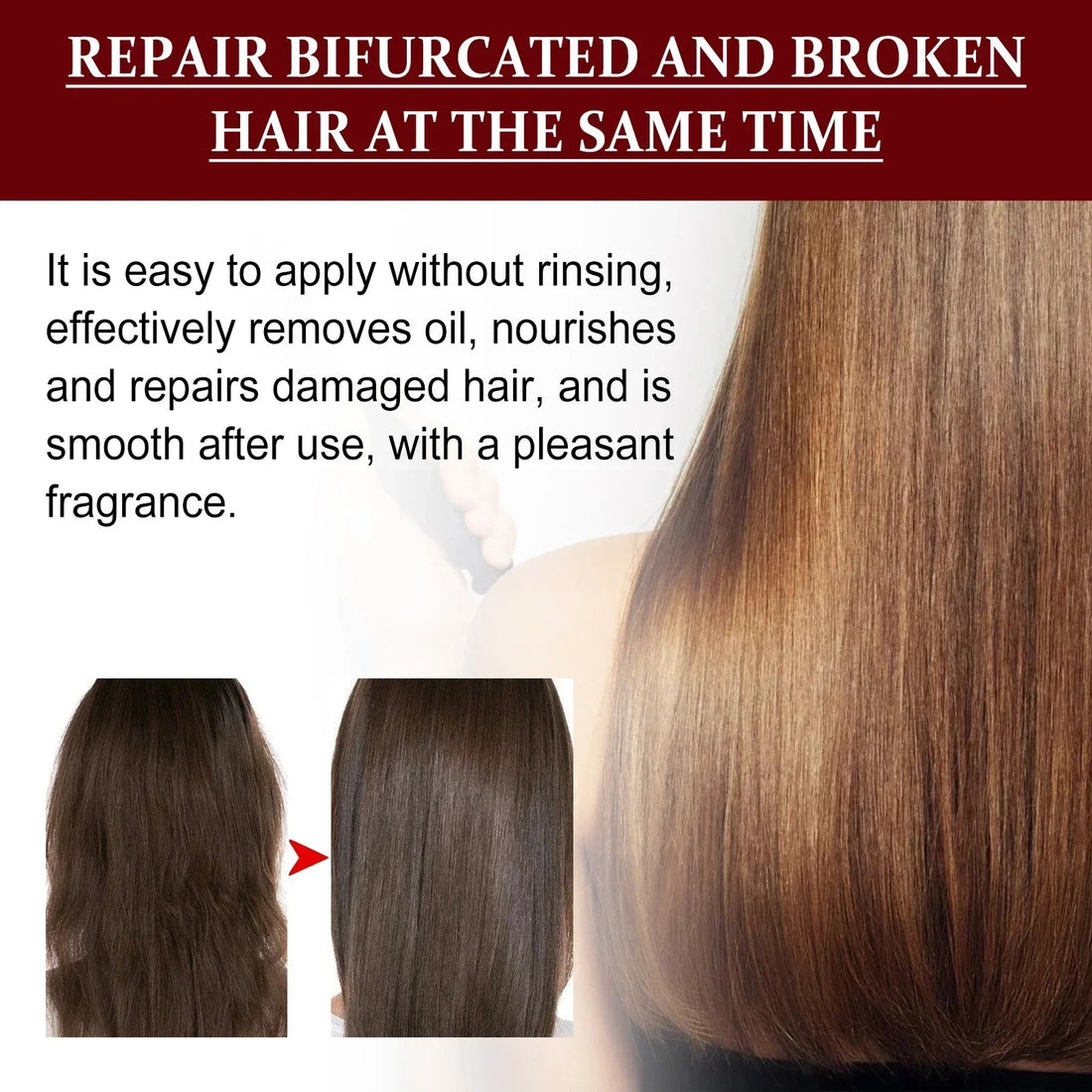 Hair Conditioner Essence Moisturizing Soften Repair Hair Mask Smoothing Treatment for Damaged Dry Curly Frizzy Hair Care Halalzen