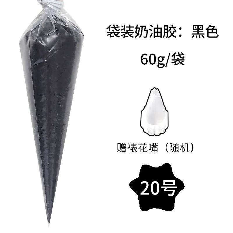 60g Imitation Cream Glue Charms Handmade Whipped Phone Case Decoden Shaker Jewelry Tools Tools Professional