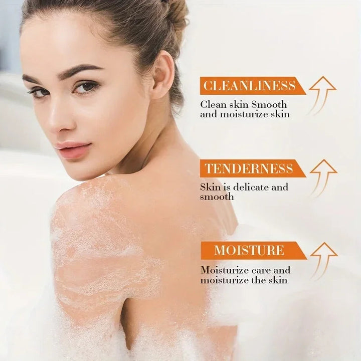 3 Pcs Handmade Turmeric Soap Set for Body Cleaning Lightening Dark Underarm Leg Skin Brightening Face Soap for Tender Skin Care Halalzen