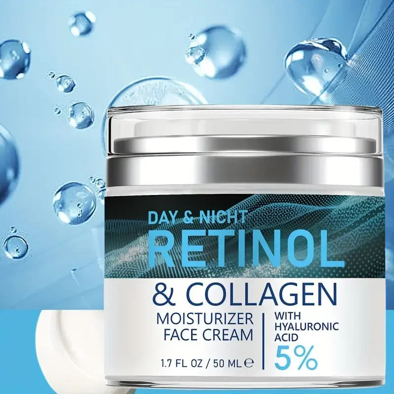 ENVISHA Retinol Collagen Cream Face Skin Care Anti-aging Wrinkle Deep Hydration Moisturizing Skin Health Whitening Exfoliation Halalzen
