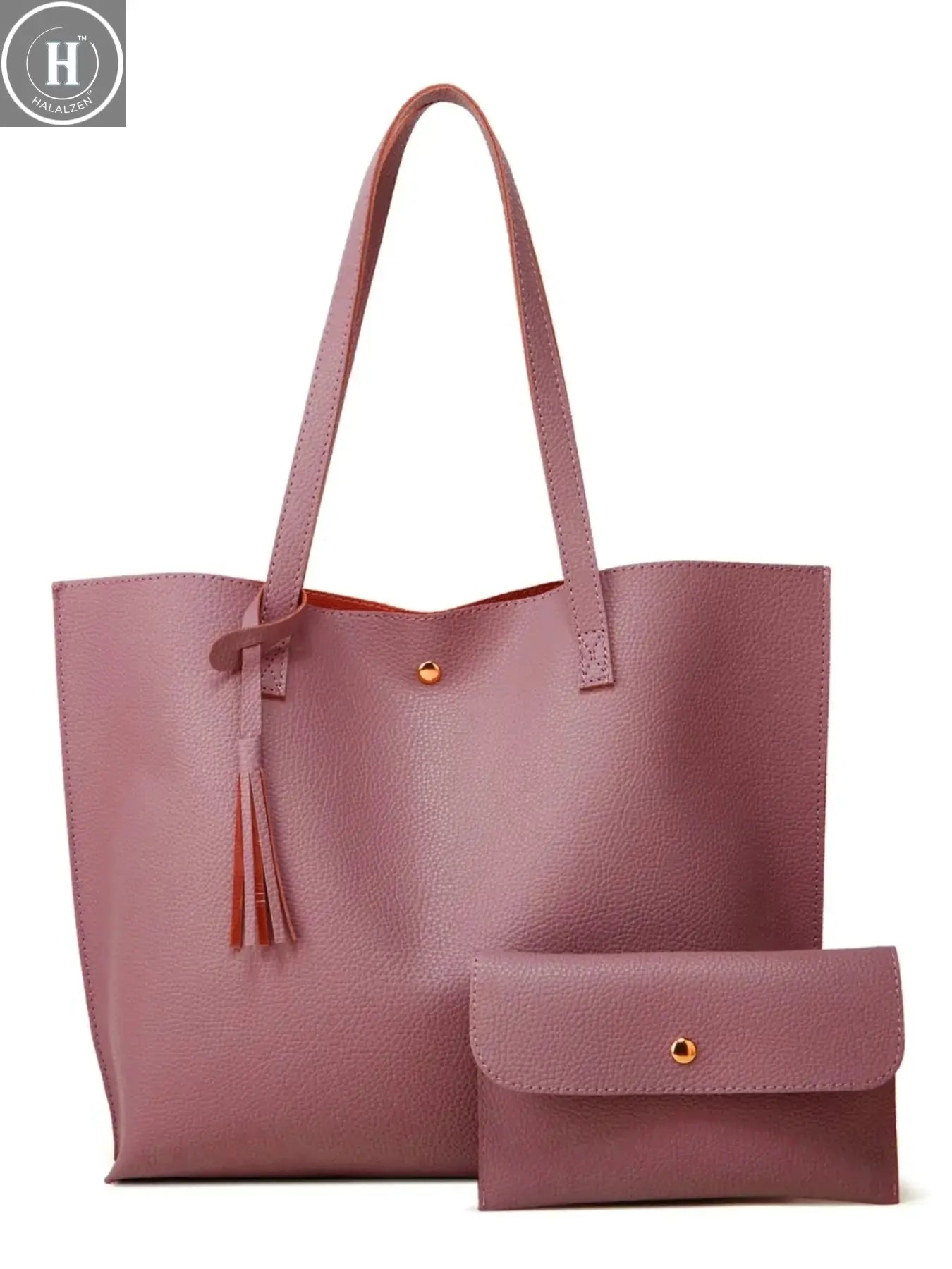 High-capacity ladies business tote bag new fashion handbag cross-border trend ladies shoulder bag large document bag HALALZEN