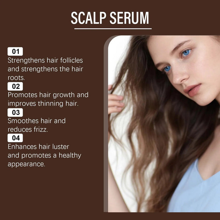 Scalp Care Essence Rosemary Castor Oil Nourishing Hair Growth Strengthening Dry Scalp Thinning Hair Moisturizing Healthy Hair HALALZEN