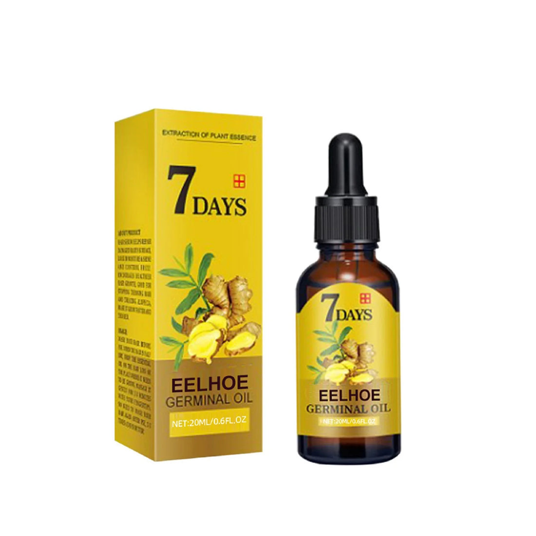 Hair Growth Serum Fast Growing Hair Essential Oil Beauty Hair Care Dense Regrowth Ginger Hair Promoting Regeneration Care